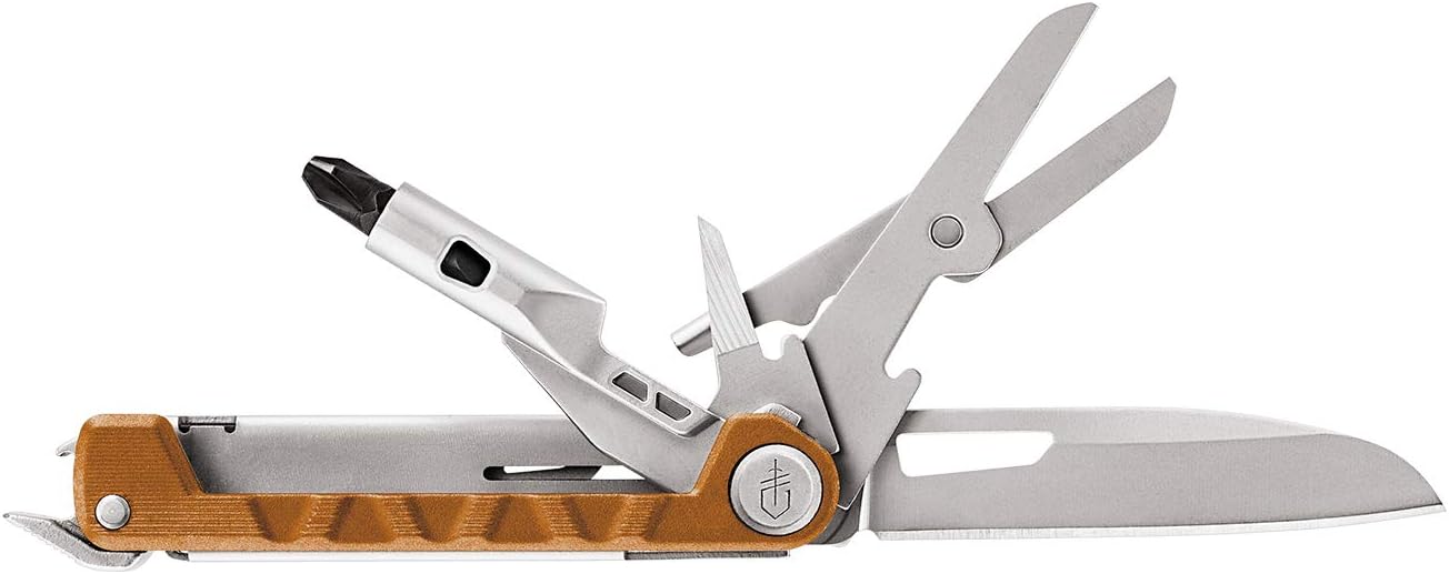 Gerber Gear 31-003567 Armbar Drive Multitool with Screwdriver Pocket Knife 2.50 In Blade, Orange